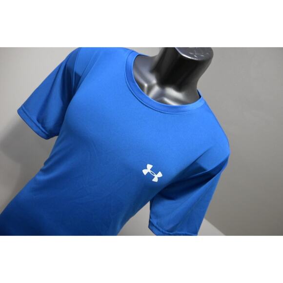 Under Armour Gym Shirt HeatGear Loose Performance Athletic Tee Mens Sz Large - Picture 4 of 8